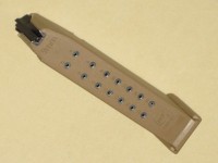 Glock 17 / 19X Factory 9mm 17rd Coyote Brown Magazine